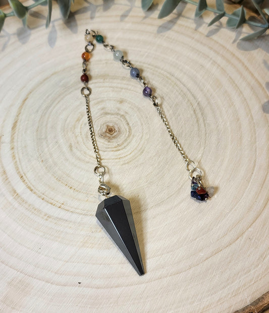 Pendule Hématite
