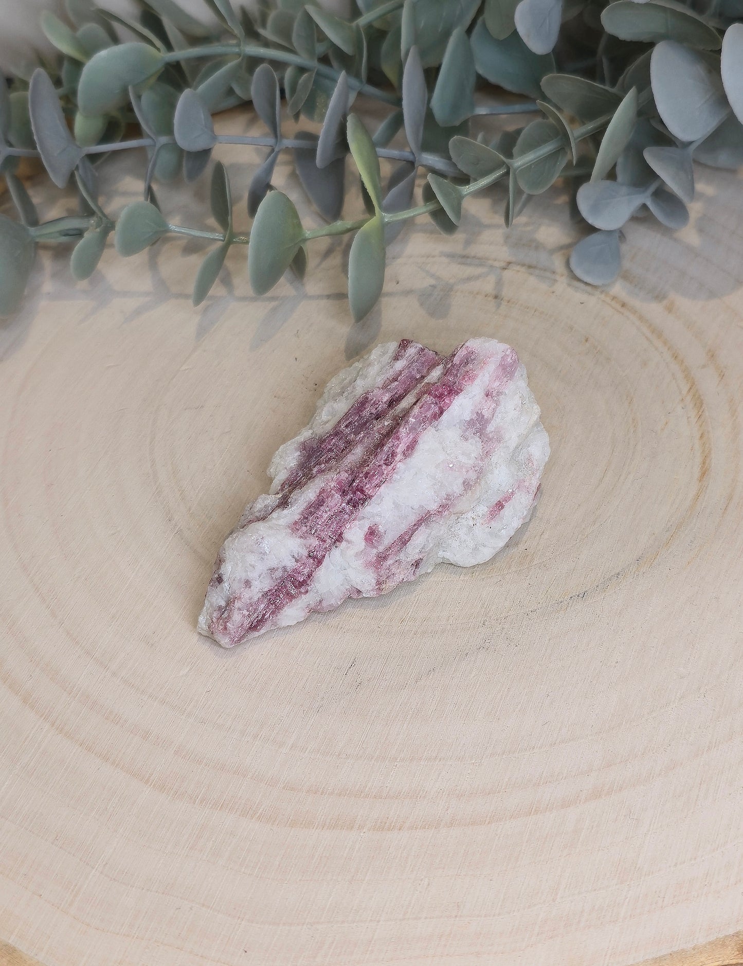 Tourmaline rose brute du Brésil