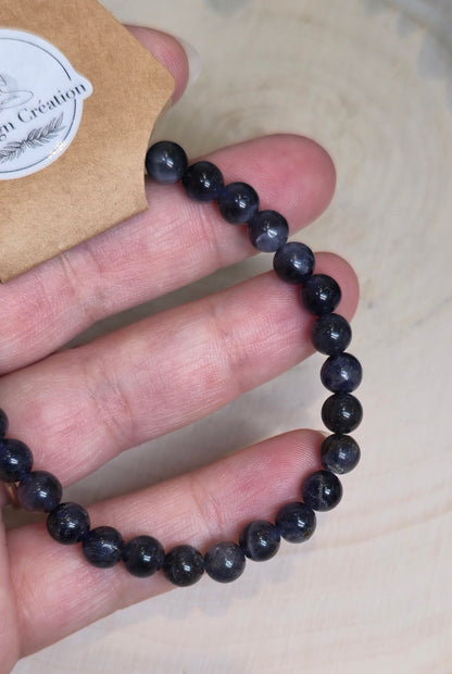 Bracelet Iolite 5-6mm