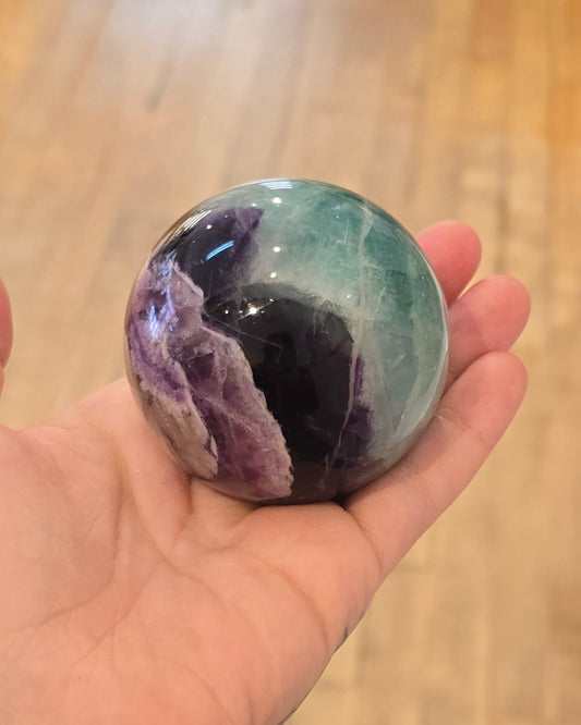 Sphère Fluorite Rainbow