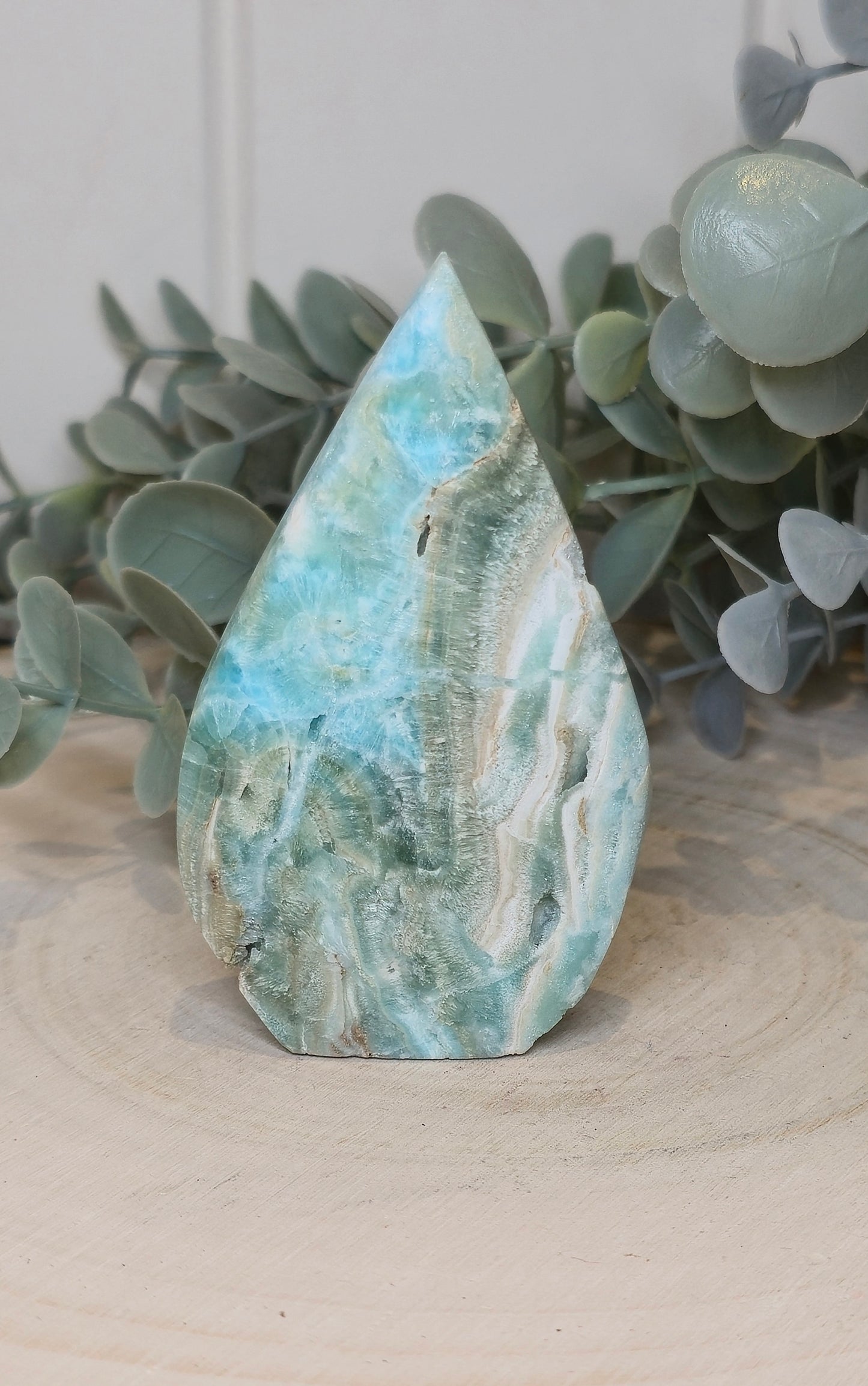 Flamme en Hémimorphite