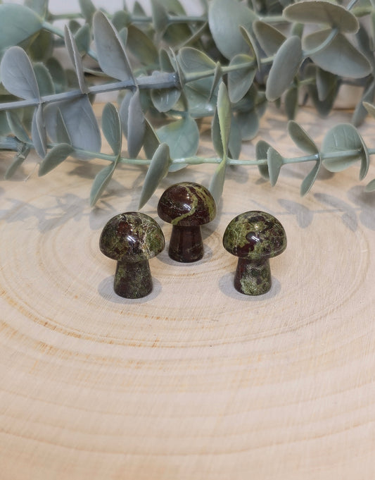Champignon en Jade vert