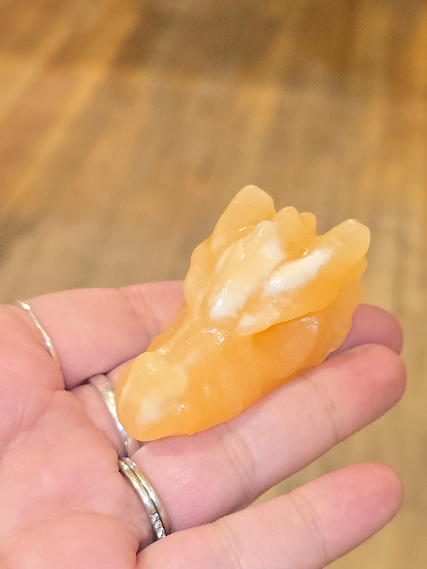 Dragon Calcite orange