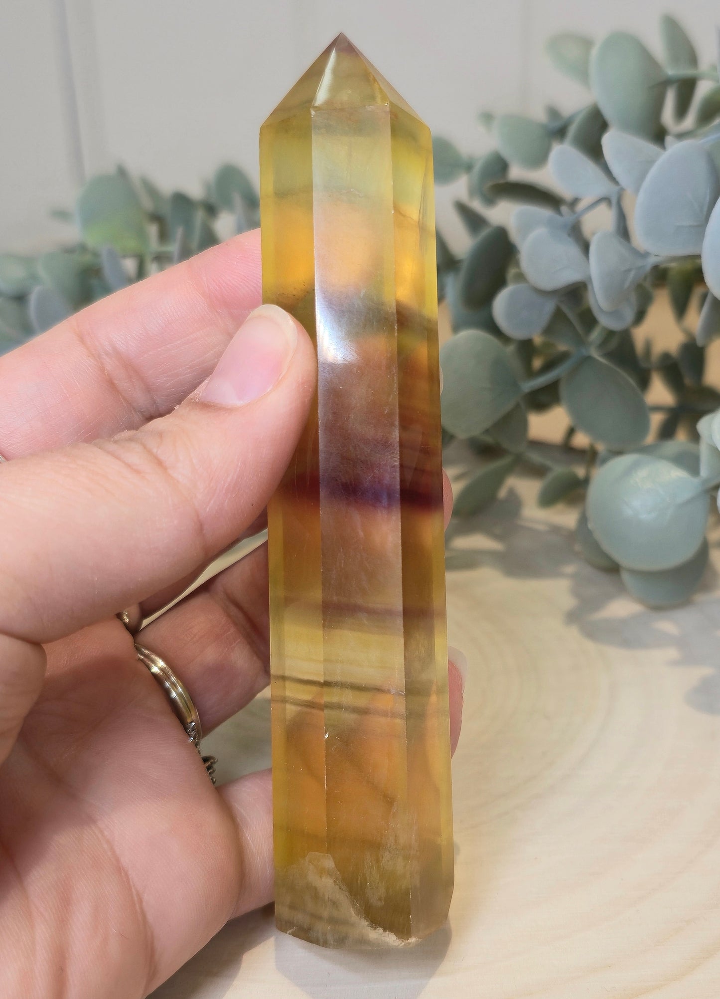 Pointe Fluorite jaune