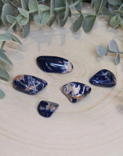 Sodalite Pierre de soleil barattée