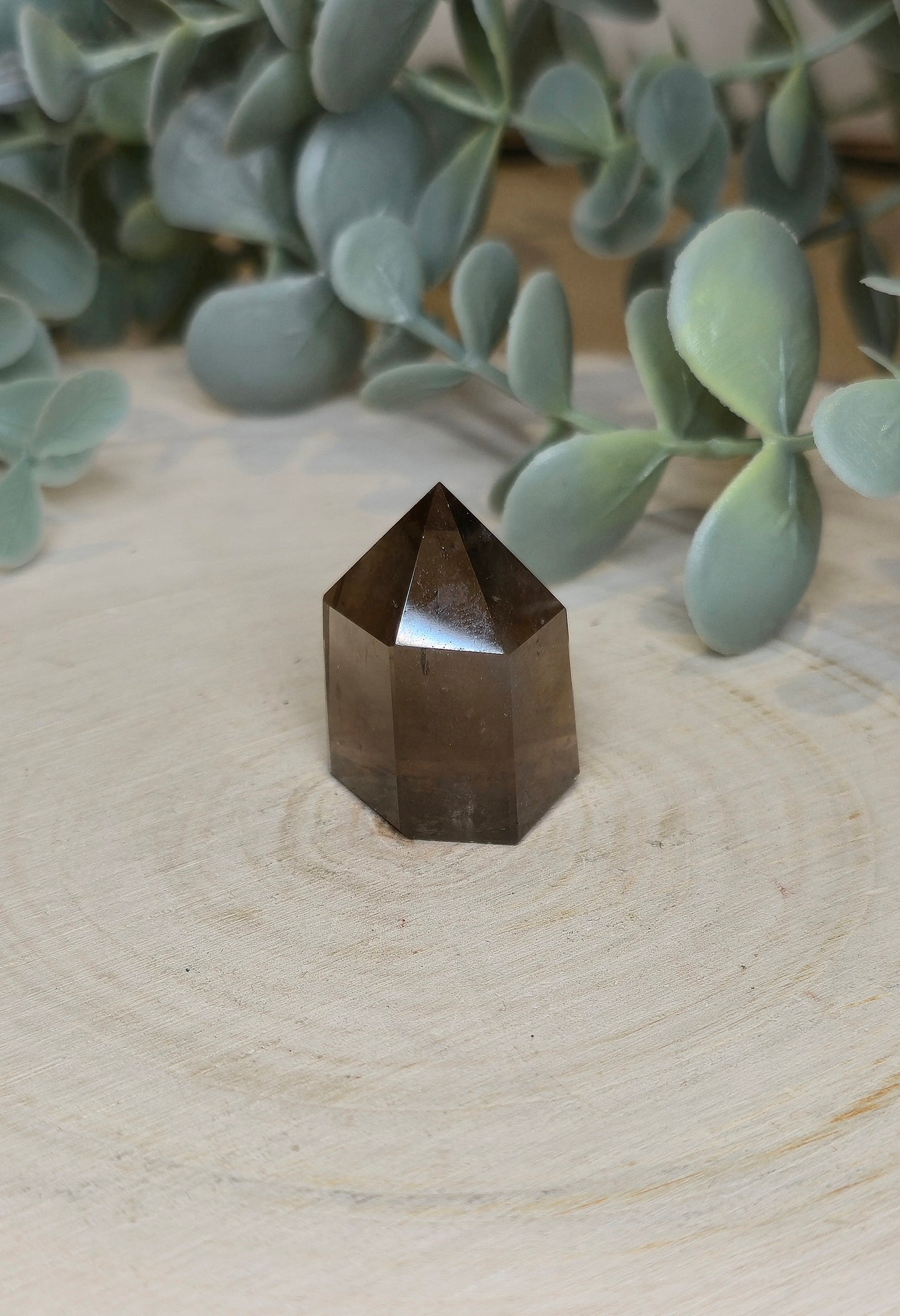 Pointe en Quartz fumé