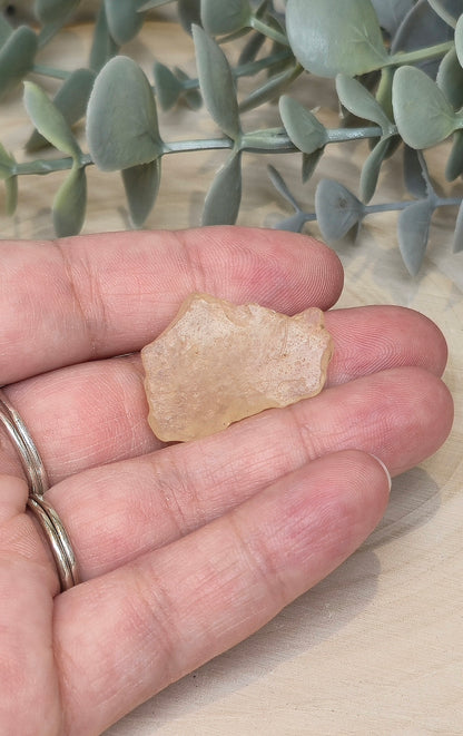 Verre de Libye du Désert du Sahara (Égypte)