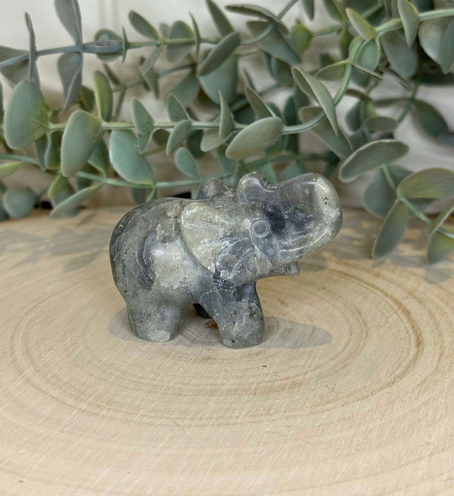 Éléphant Labradorite