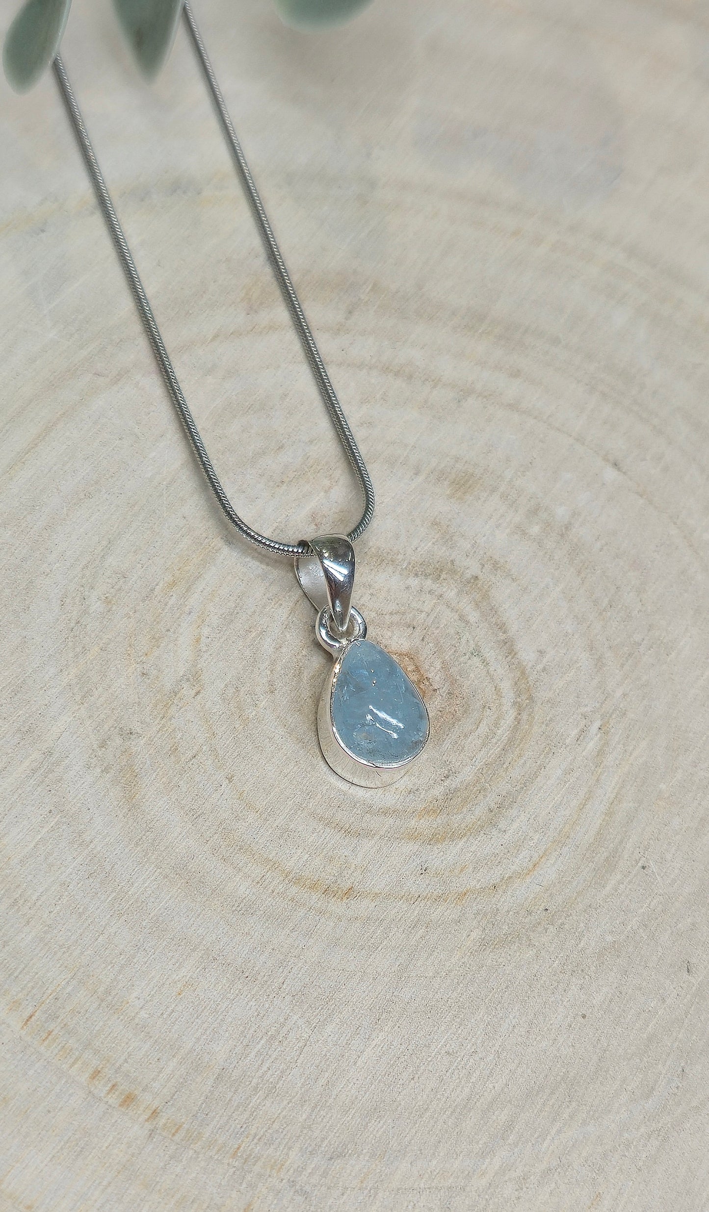 Collier Aquamarine (Aigue-marine)