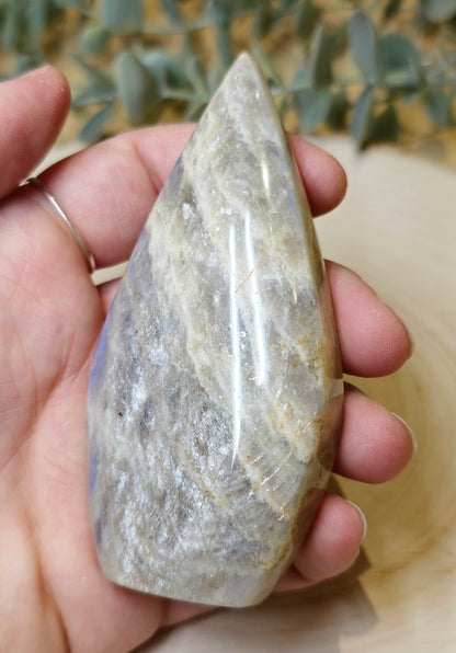 Flamme Pierre de lune pêche