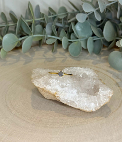 Bague Labradorite gold