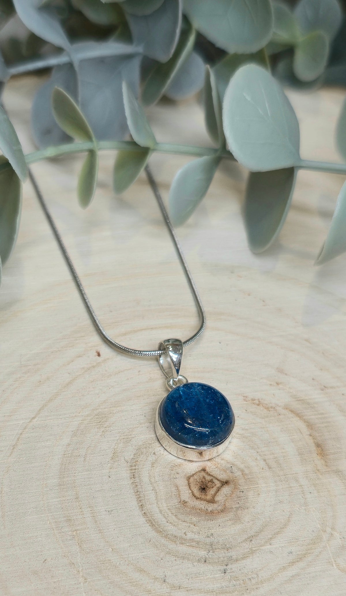 Collier Apatite rond