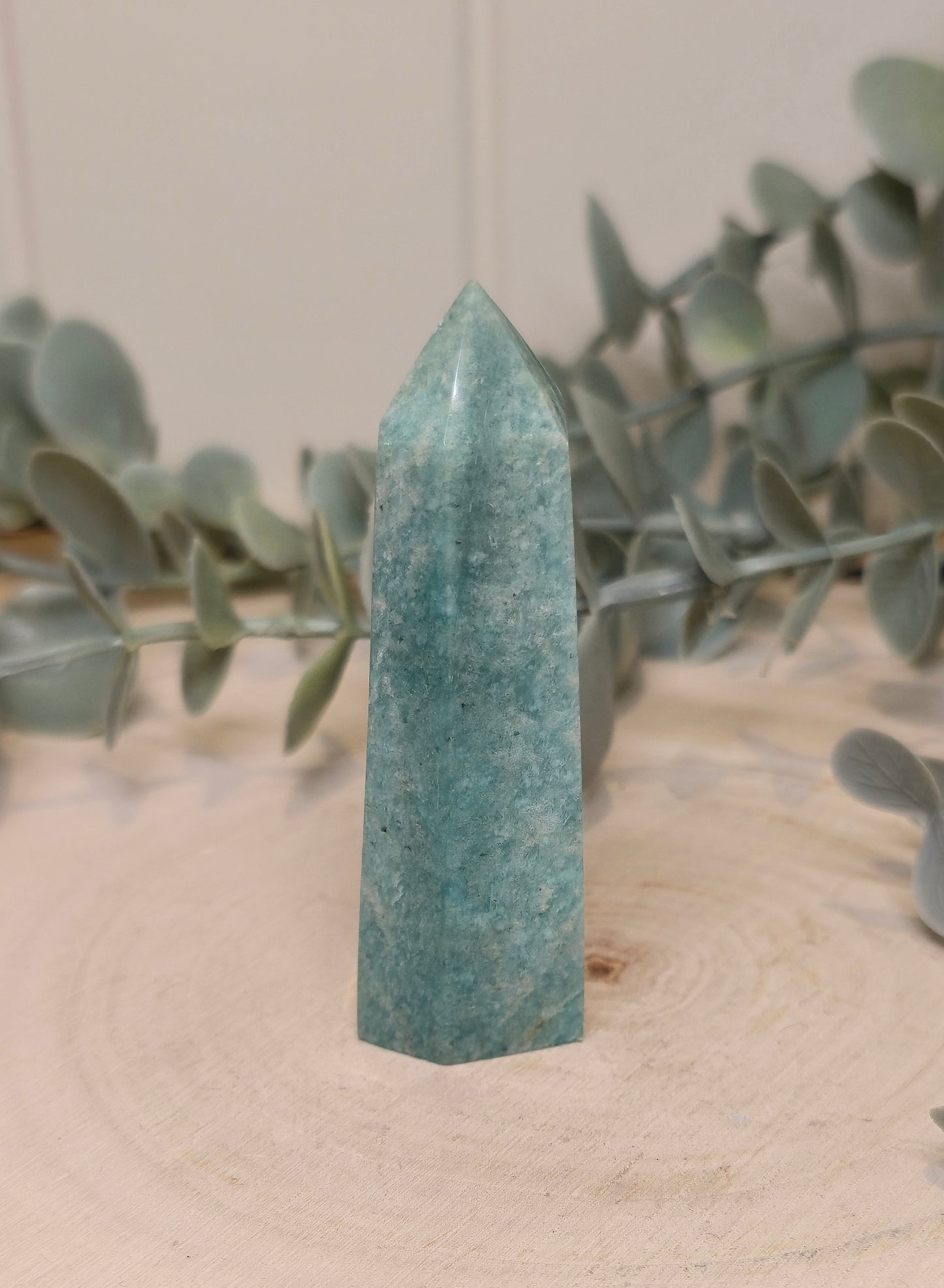 Pointe en Amazonite