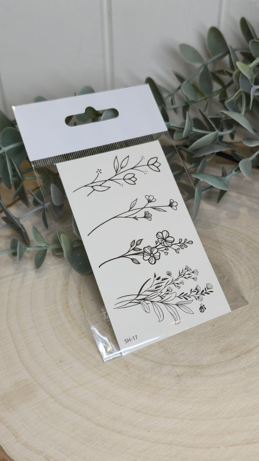 Tatouage temporaire Floral SH-17