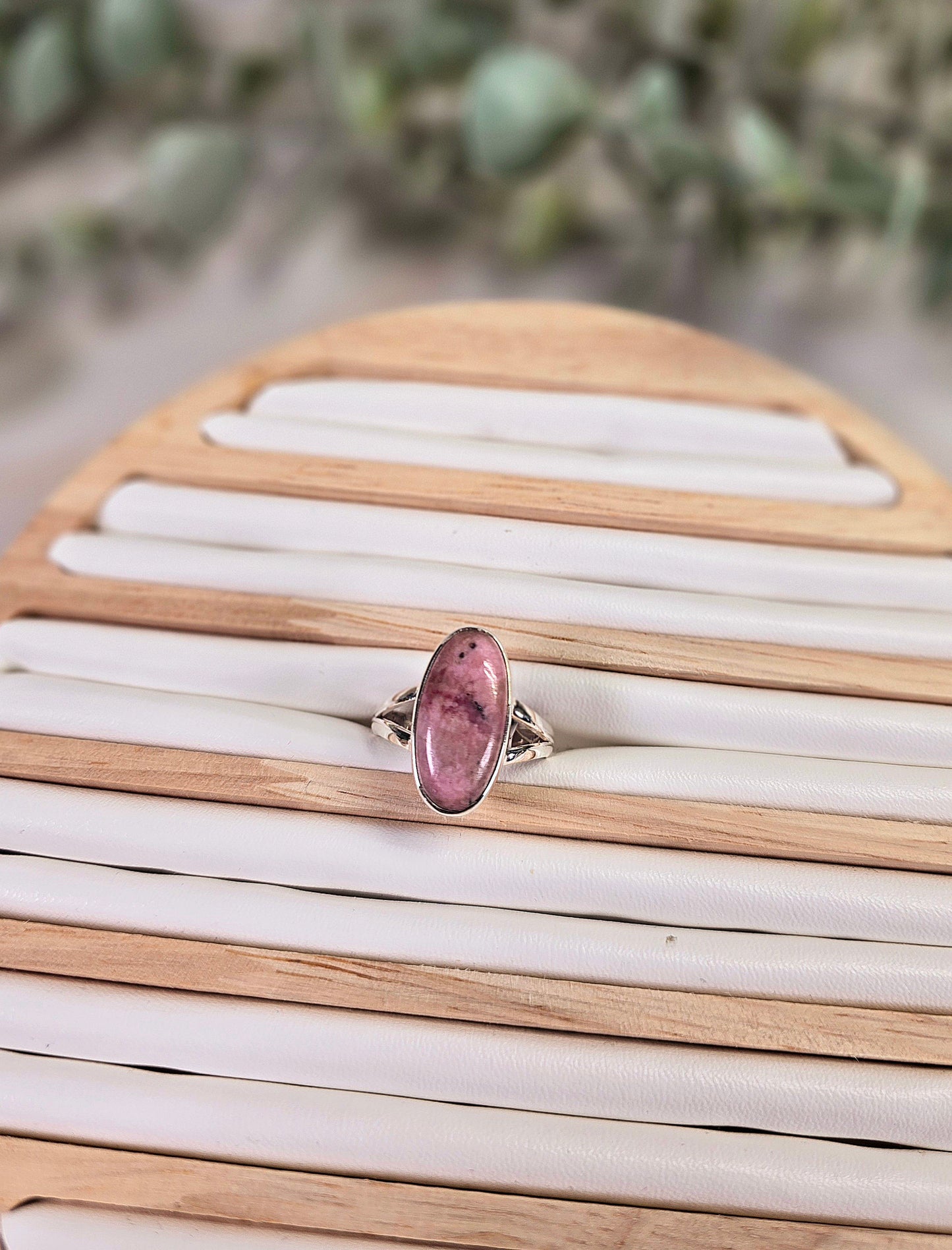 Bague Rhodonite