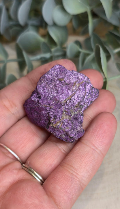 Purpurite brute du Brésil
