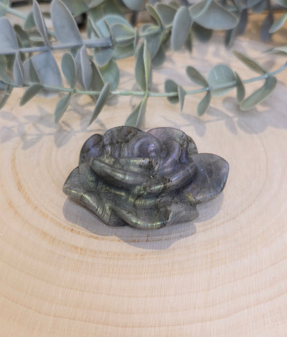 Fleur en Labradorite