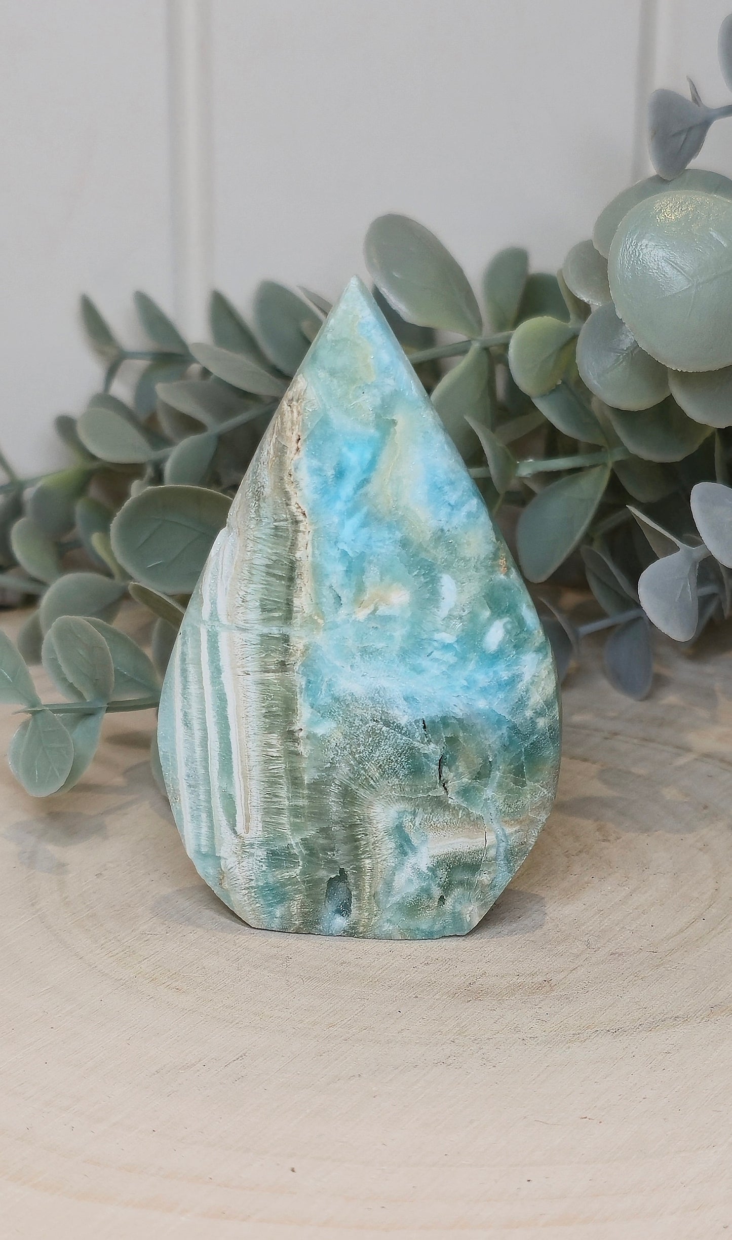 Flamme en Hémimorphite