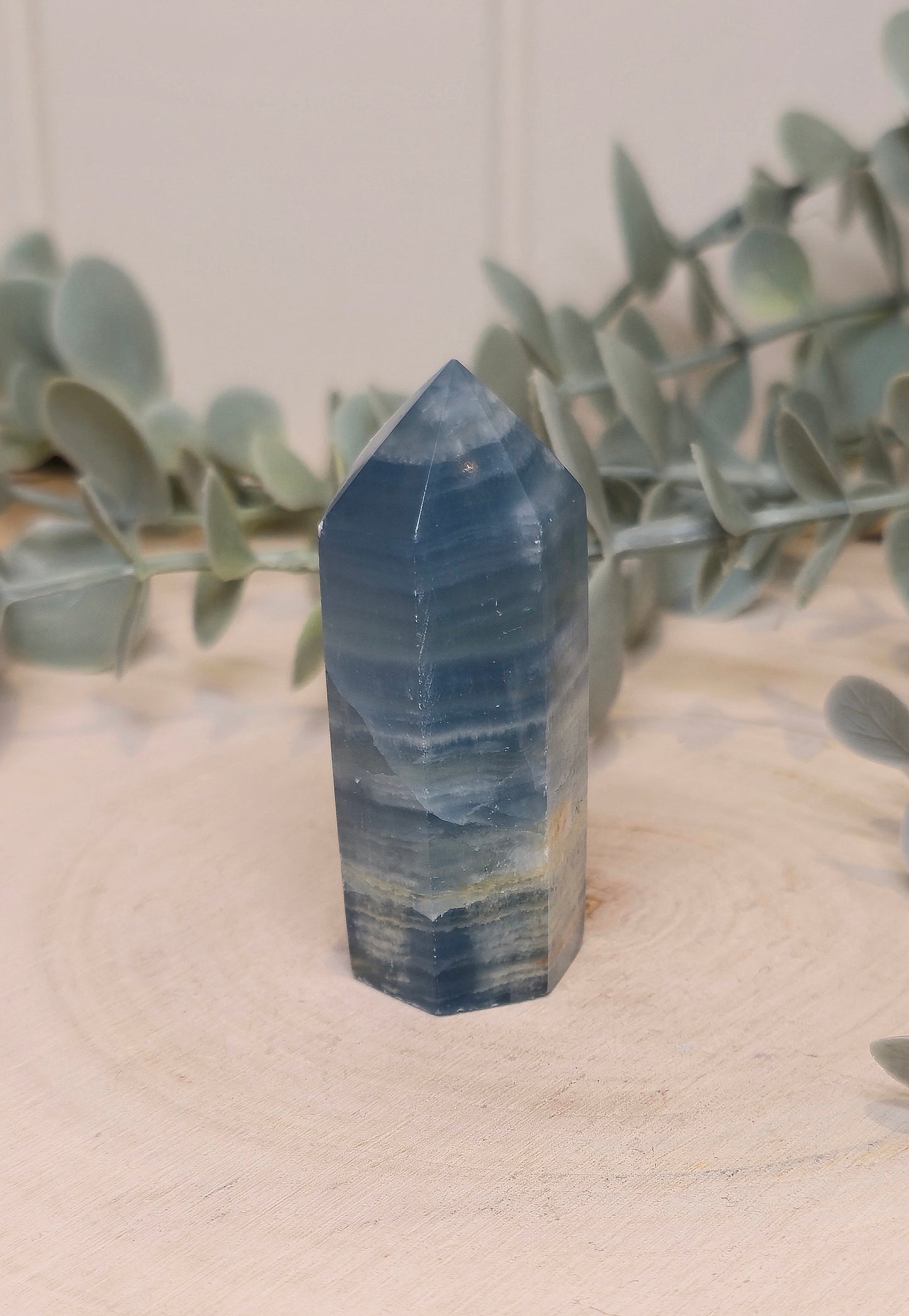 Pointe en Onyx Mexicaine bleue