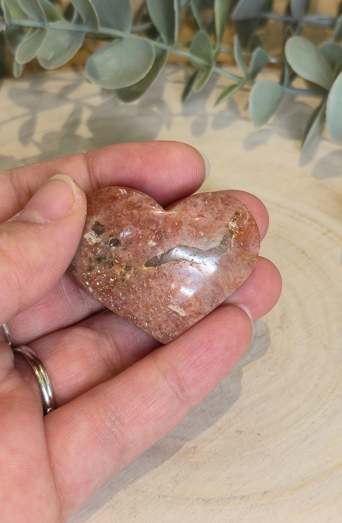 Coeur en Pierre de soleil