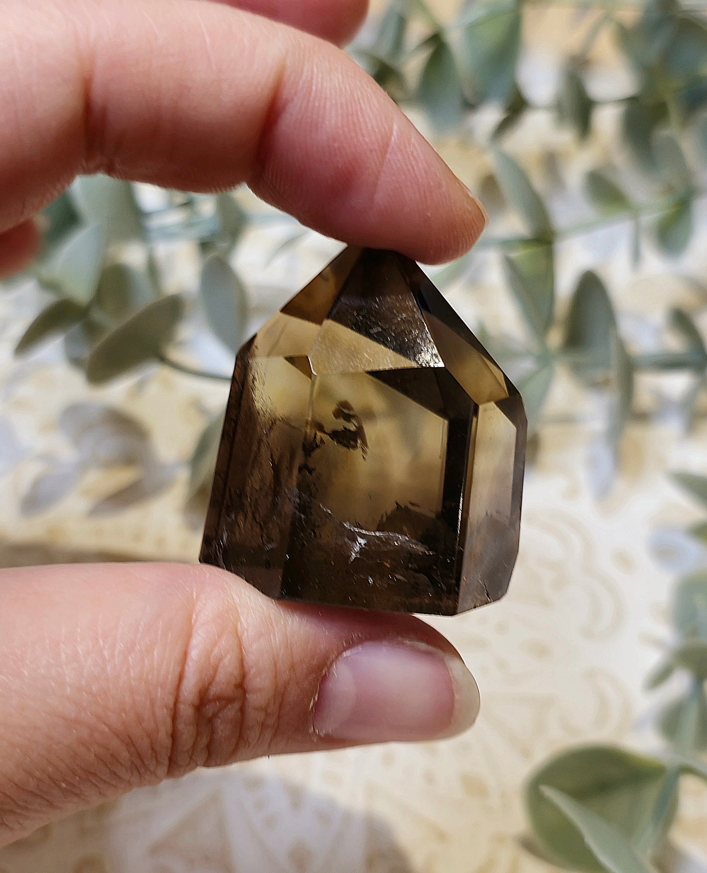 Pointe en Quartz Fumé