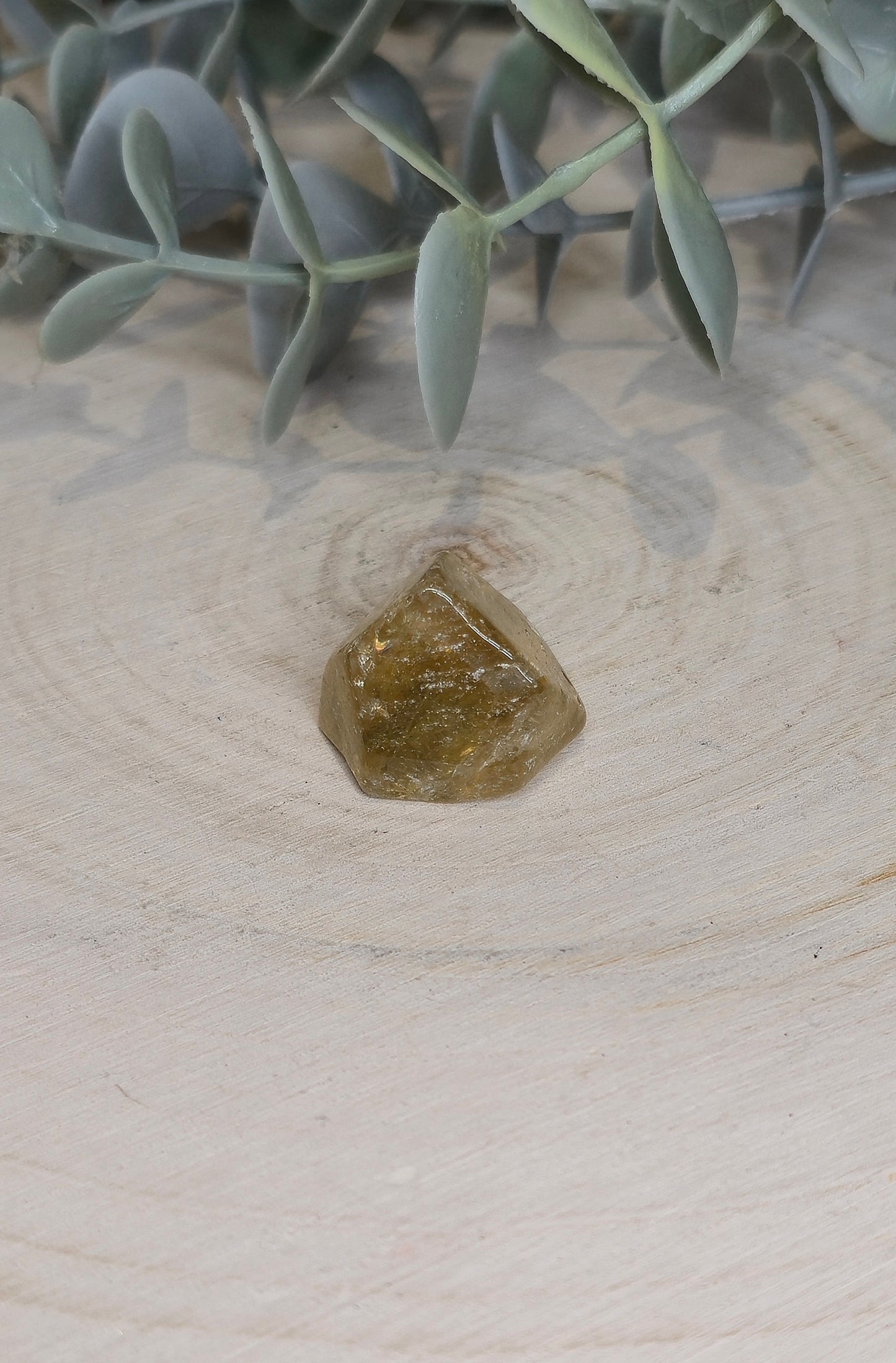 Citrine naturelle du Brésil grade extra barattée