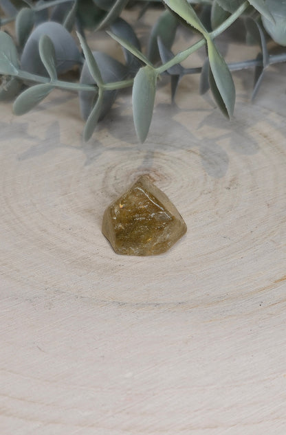 Citrine naturelle du Brésil grade extra barattée