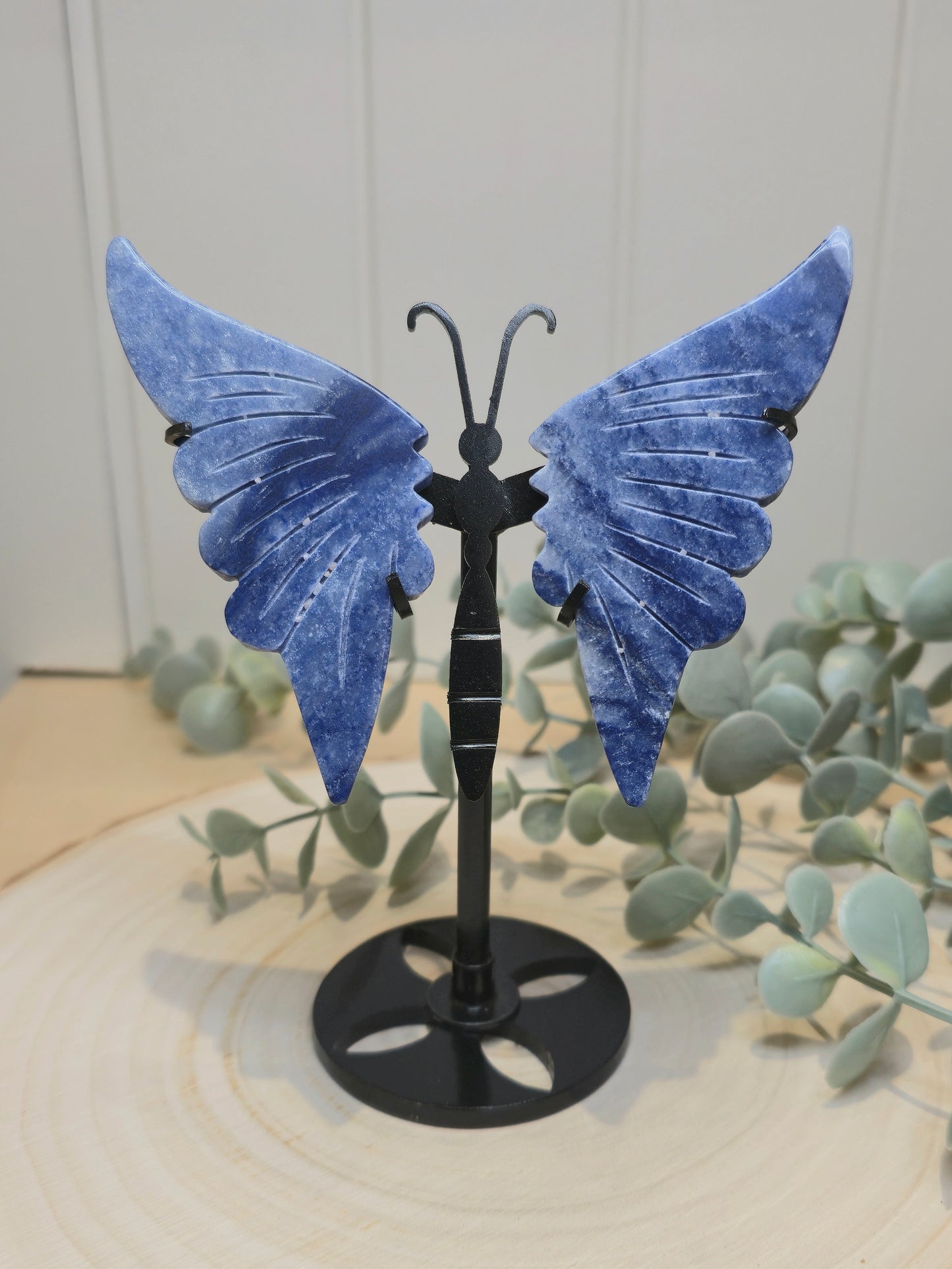 Papillon Aventurine bleue