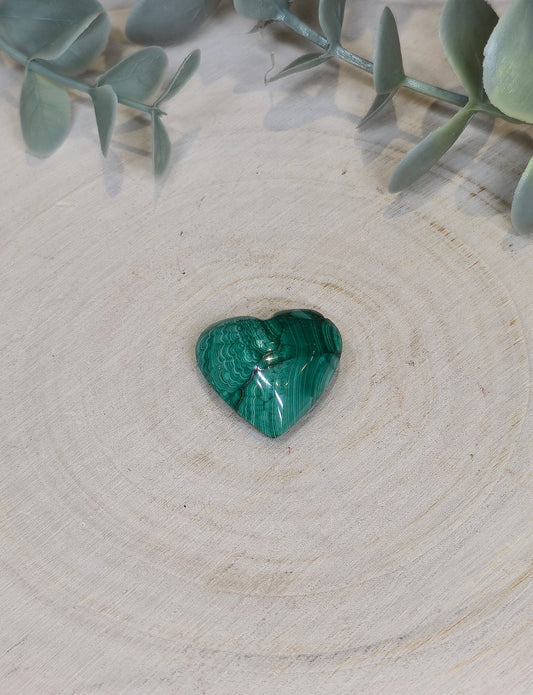 Coeur en Malachite