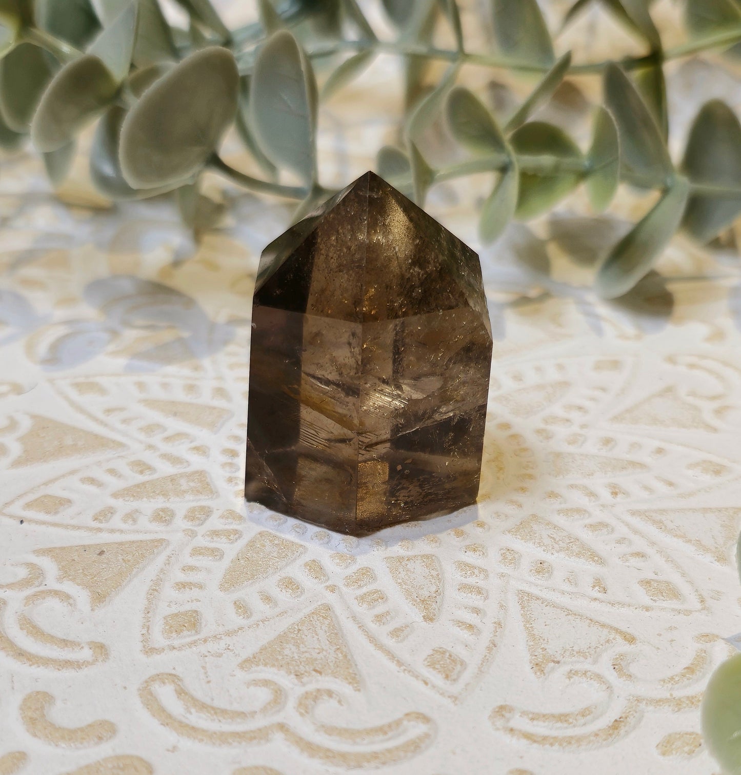 Pointe en Quartz Fumé