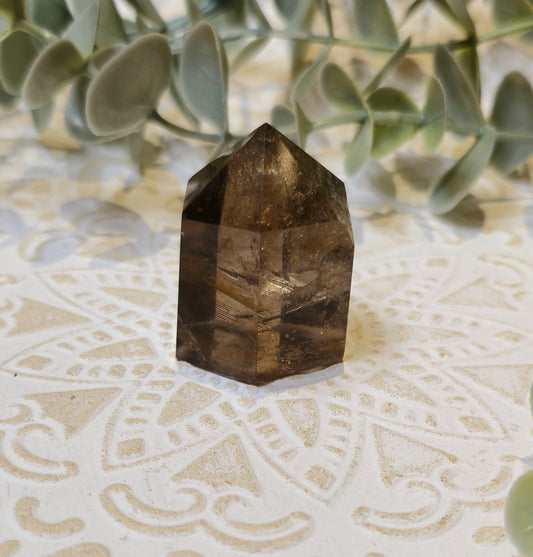 Pointe en Quartz Fumé