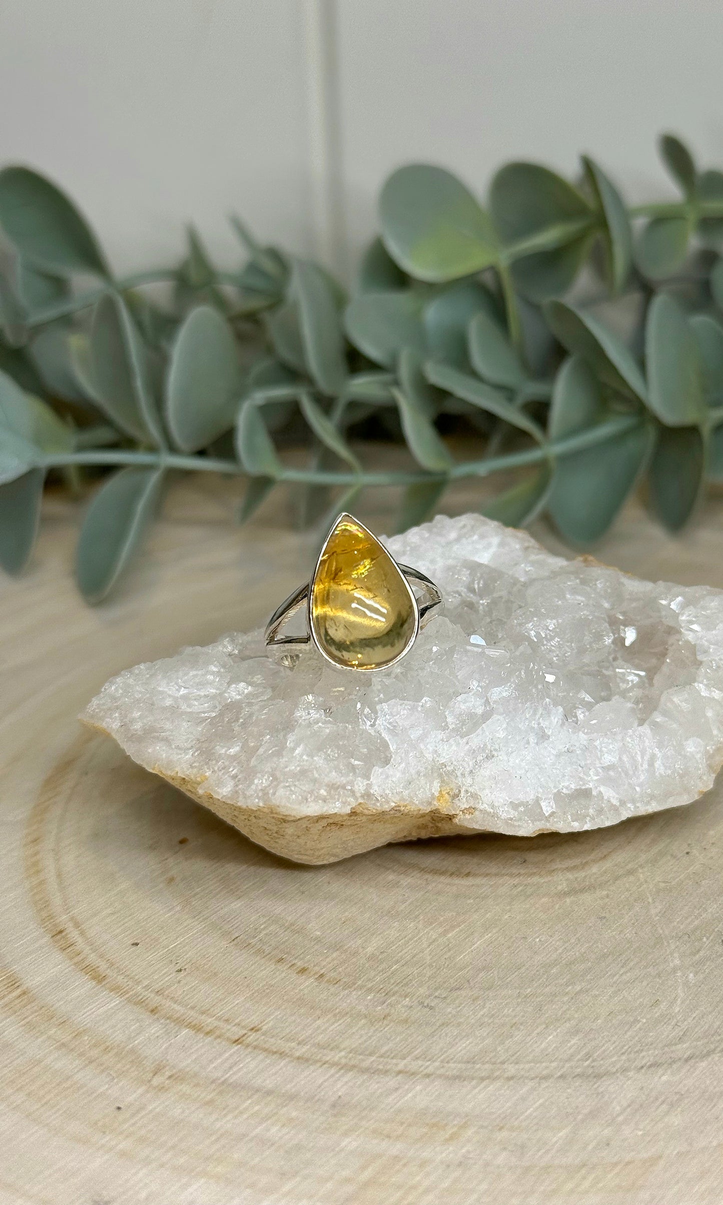 Bague Citrine