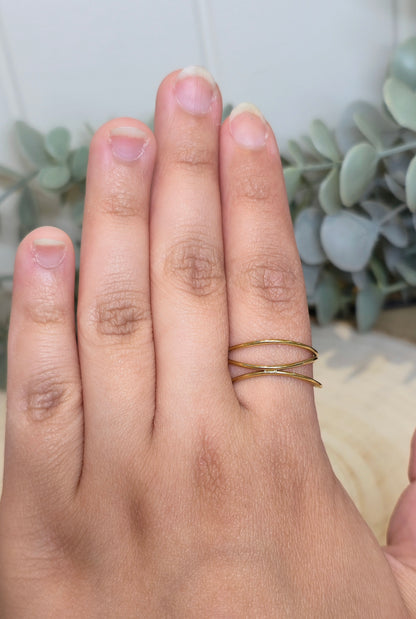 Bague Entrelacée gold