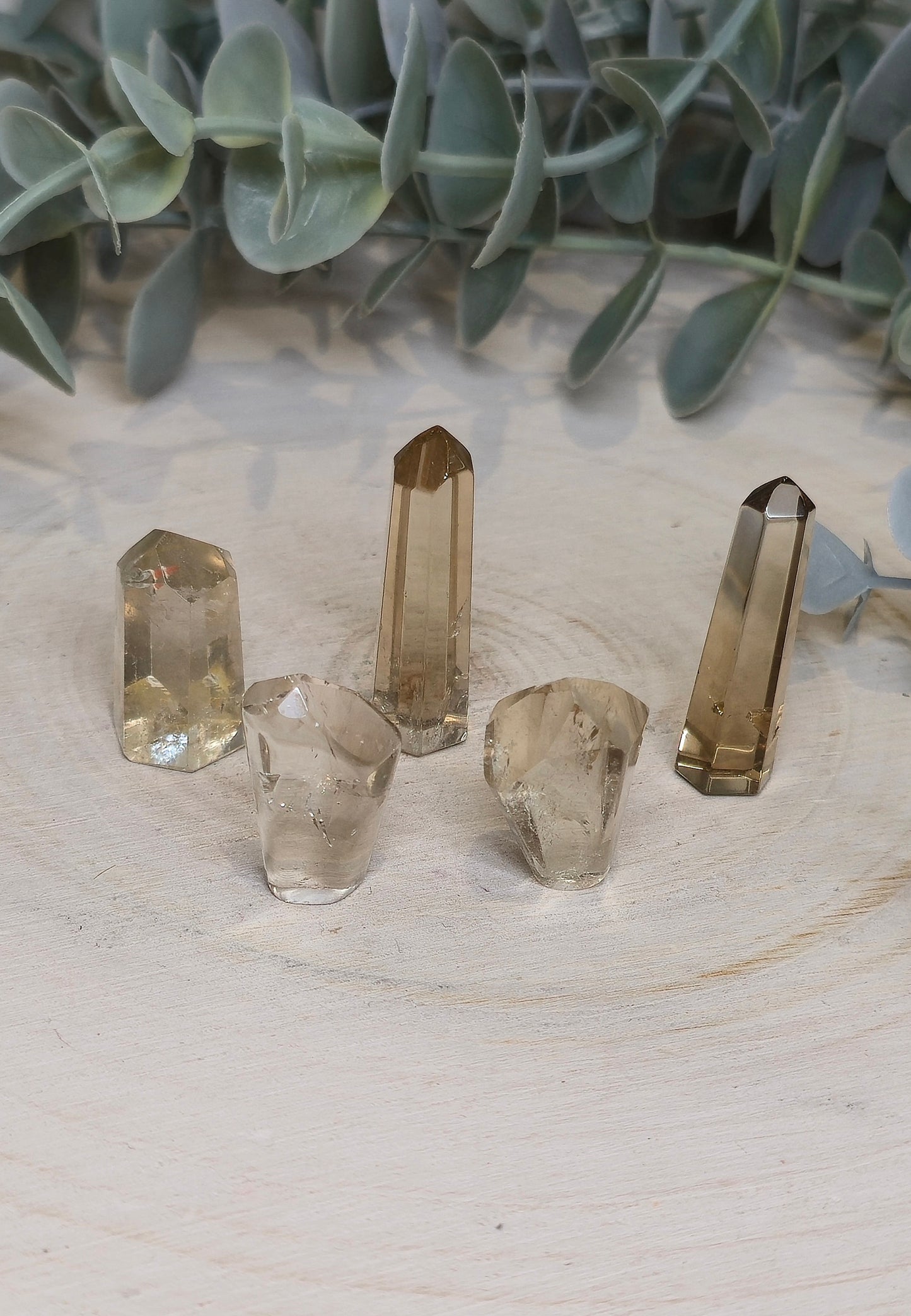 Petite Pointe en Citrine Naturelle