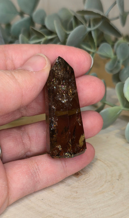 Pointe en Citrine Naturelle