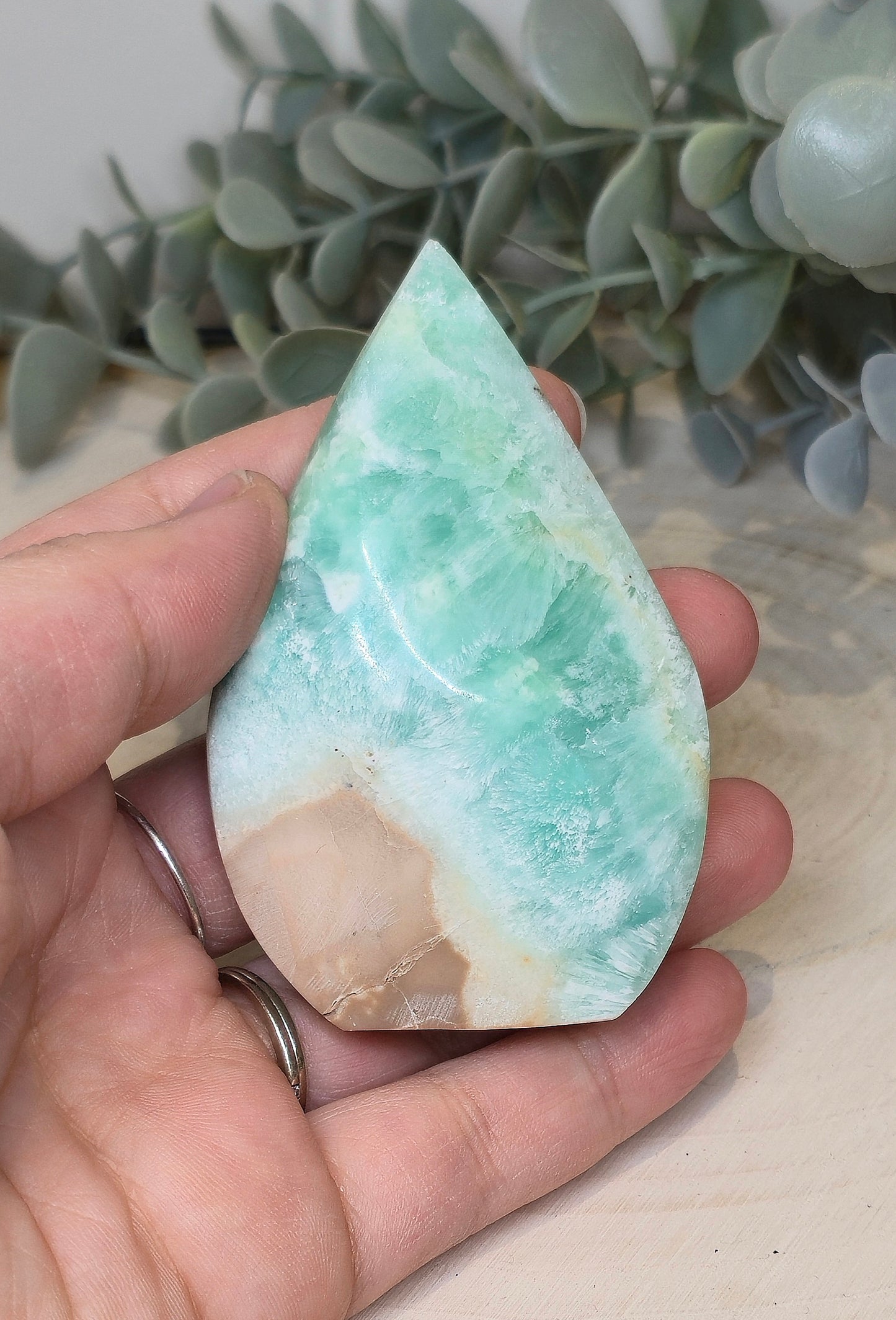 Flamme en Hémimorphite