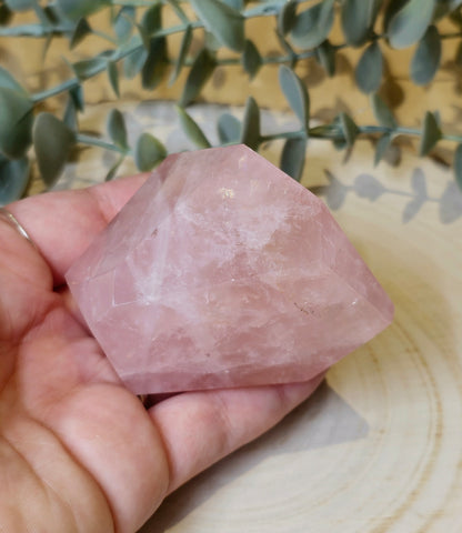 Freeform en Quartz rose