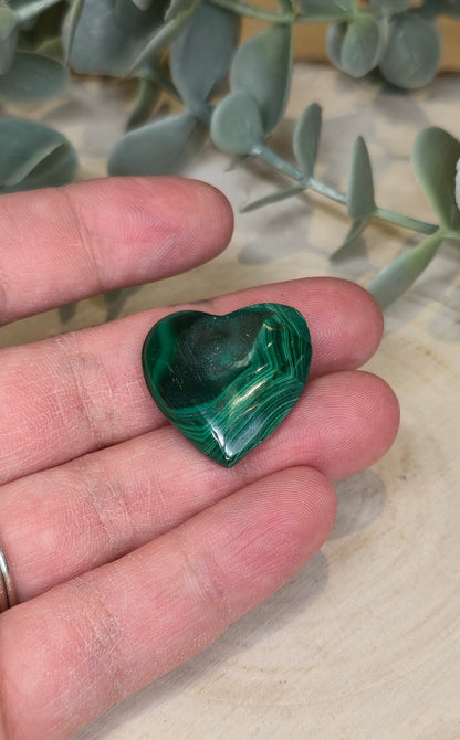 Coeur en Malachite