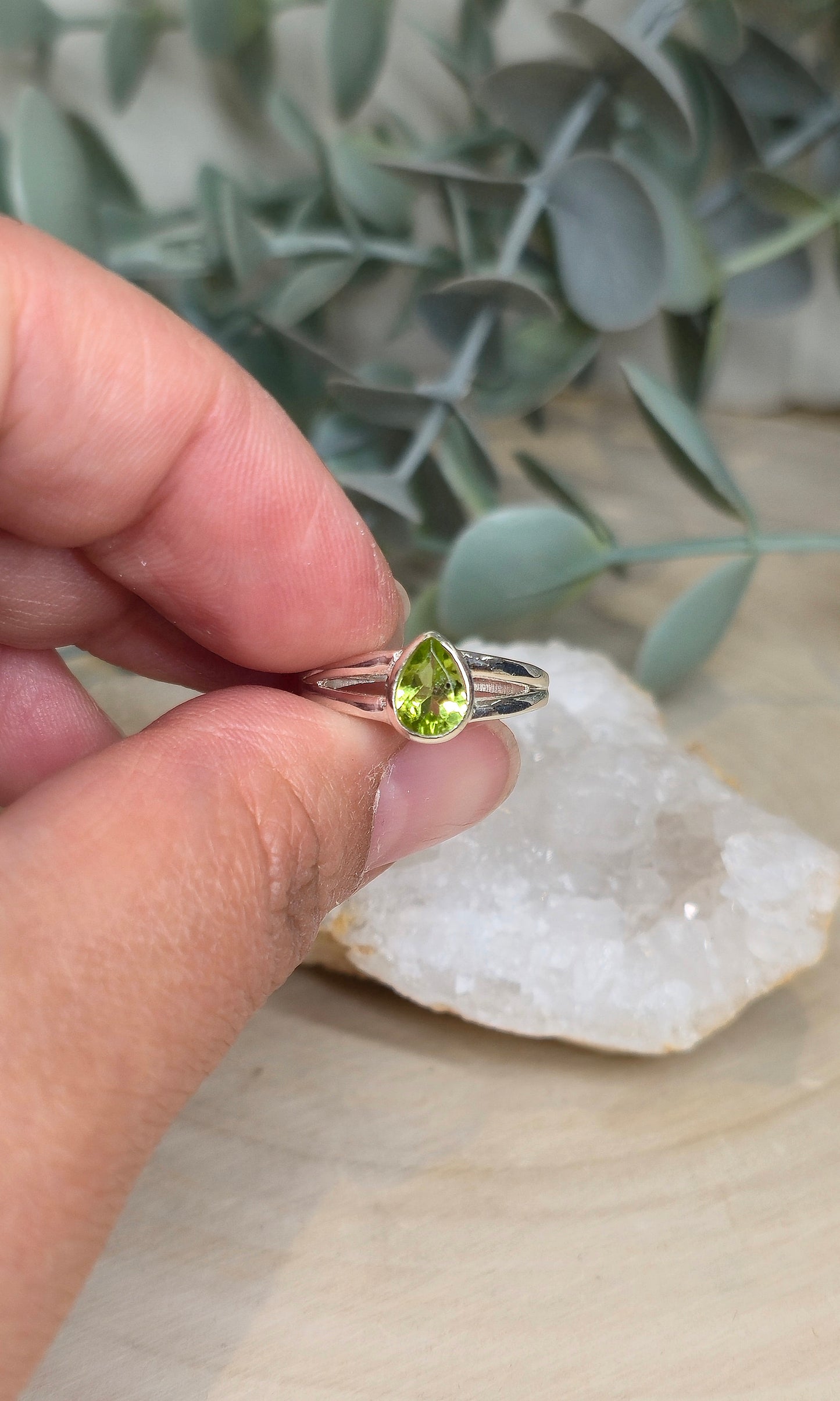 Bague Péridot