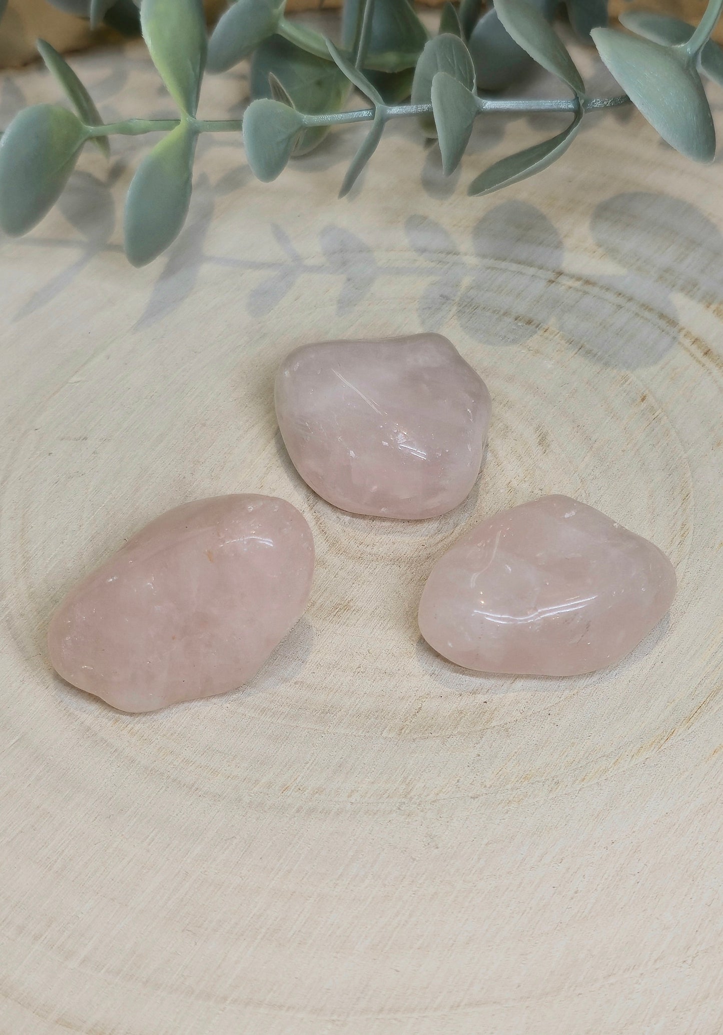 Quartz rose barattée