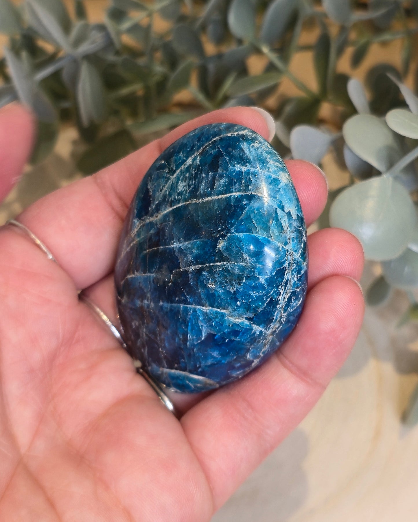 Pierre de paume en Apatite