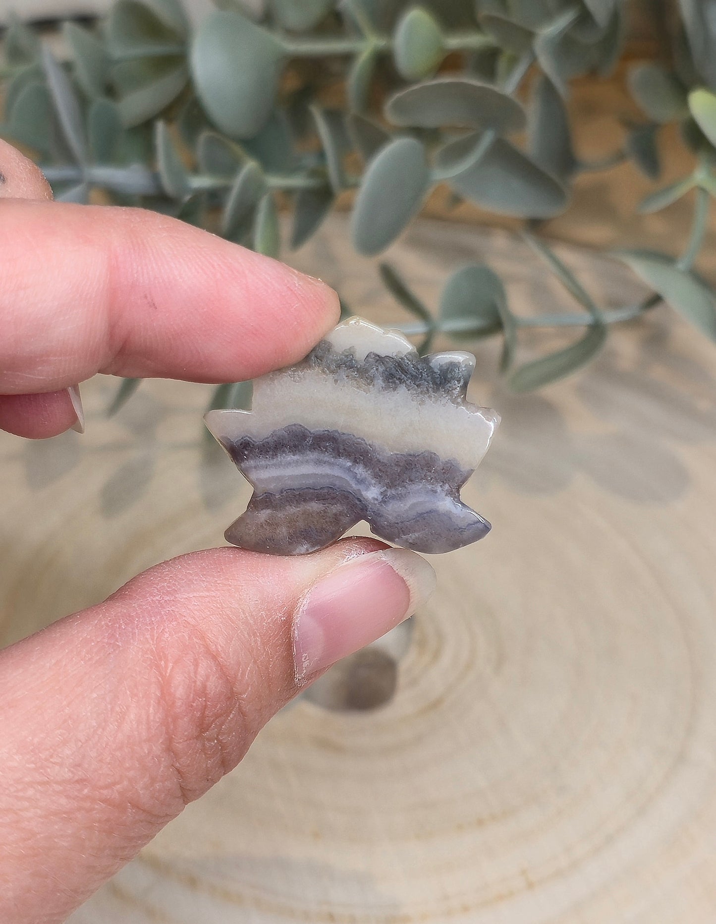 Lotus en Fluorite