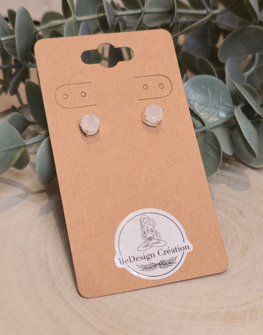 Boucles d'oreilles Pierre de lune