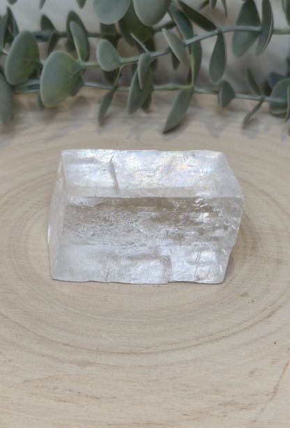 Cube de Calcite optique claire