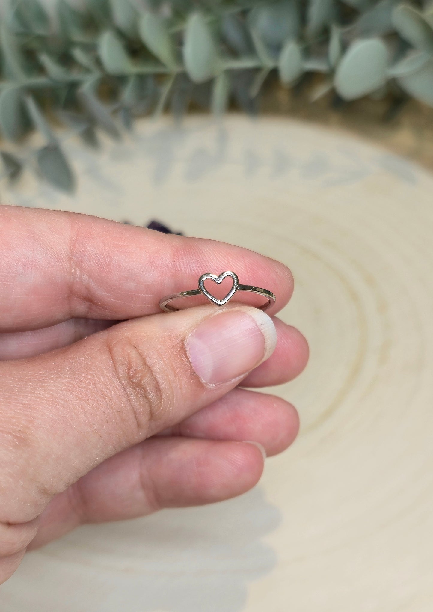Bague Coeur simple