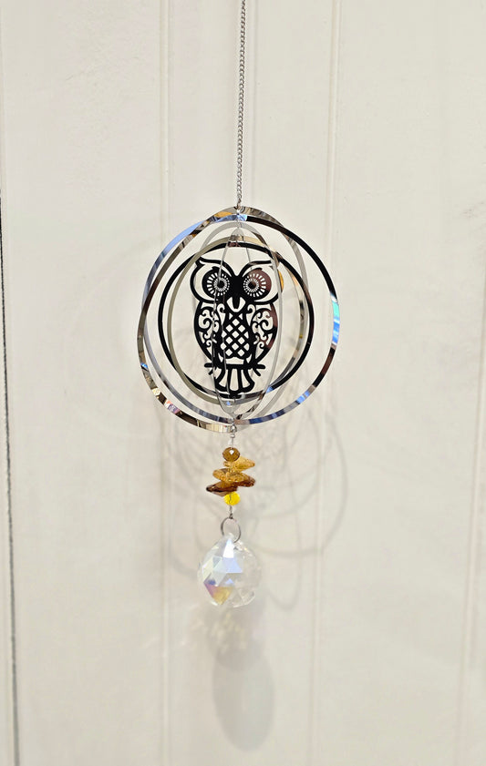 Capteur de lumière Hibou sphère 3D