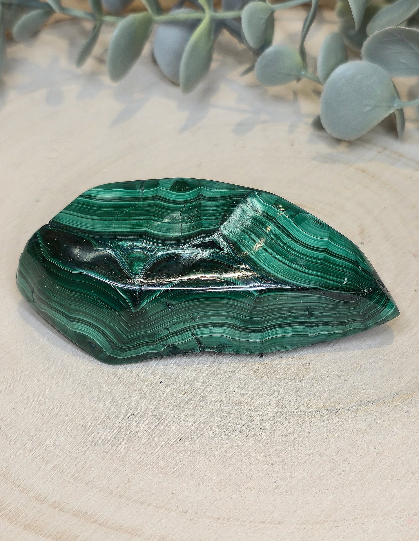 Freeform Malachite