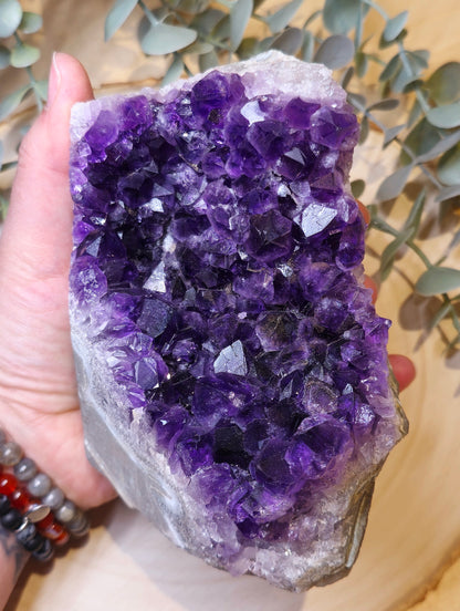 Base d’Améthyste géode