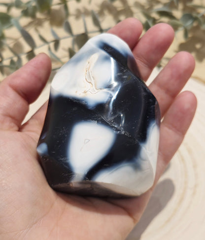 Flamme en Agate Orca