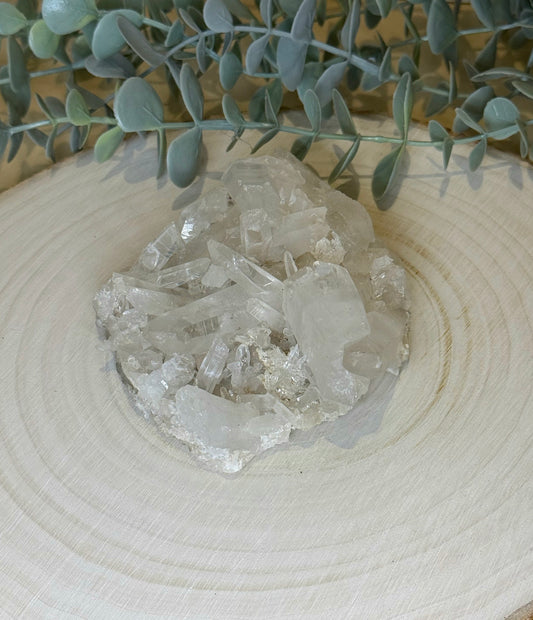 Amas en Quartz clair d’Inde
